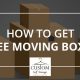 moving boxes, free, deals
