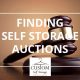 self storage, auctions, gavel