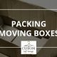 packing, moving, boxes