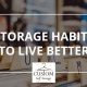 storage habits, organize, records