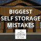 storage mistakes, self storage