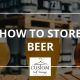store beer, glasses, pints