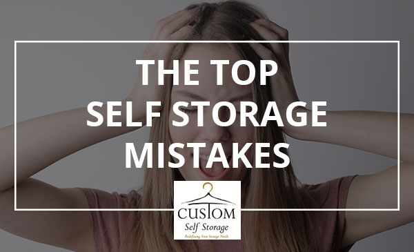 self storage, mistakes, tips