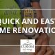 easy home renovations, drill, work